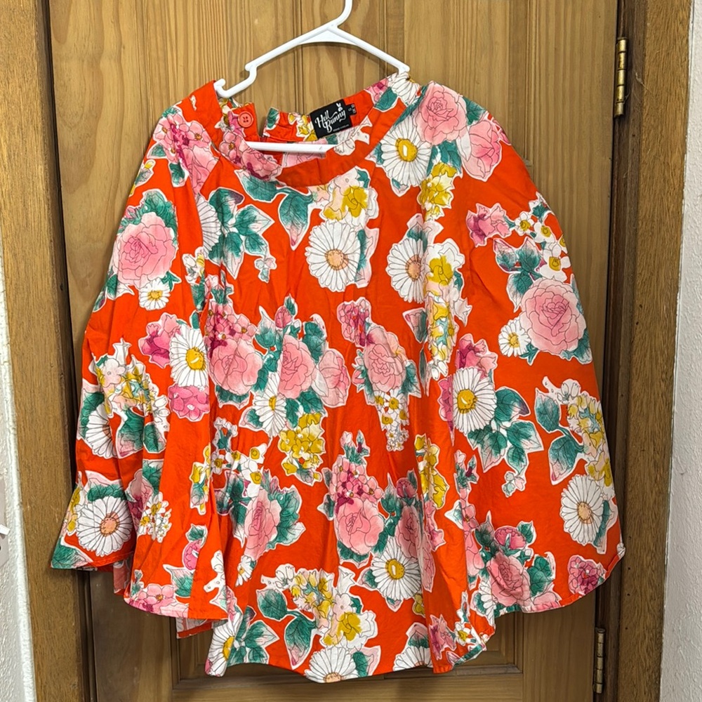 Floral Hell Bunny vintage inspired skirt